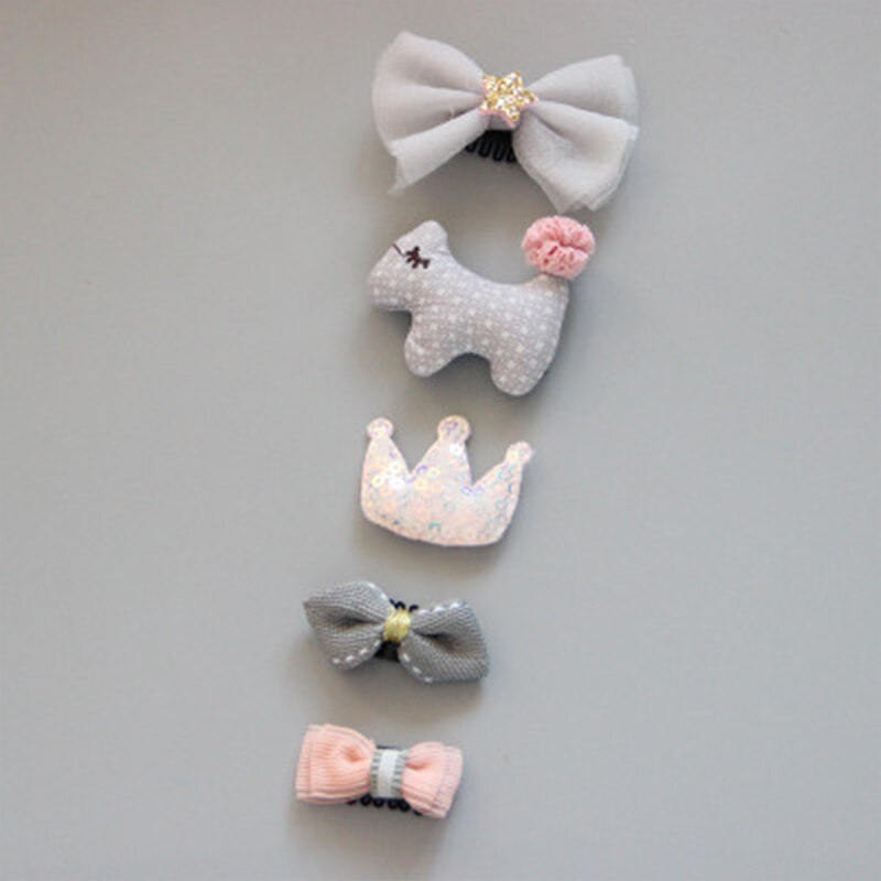 Toddler Hair Clips Set (5Pcs)